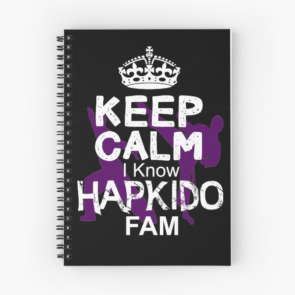 Item preview, Keep Calm I Know Hapkido Fam designed and sold by MartialArtsNerd.
