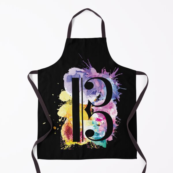 Item preview, Alto Clef Tenor Clef Color Explosion designed and sold by piesdesignart.
