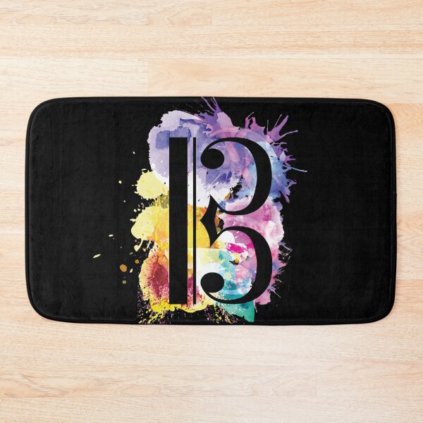 Item preview, Alto Clef Tenor Clef Color Explosion designed and sold by piesdesignart.