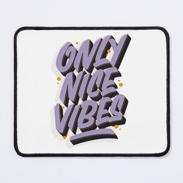 Item preview, Only Nice Vibes Purple  designed and sold by manuelrosin.