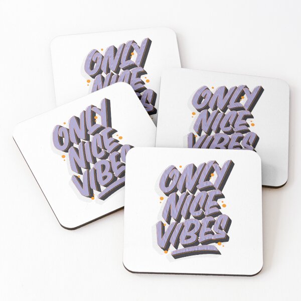 Item preview, Only Nice Vibes Purple  designed and sold by manuelrosin.