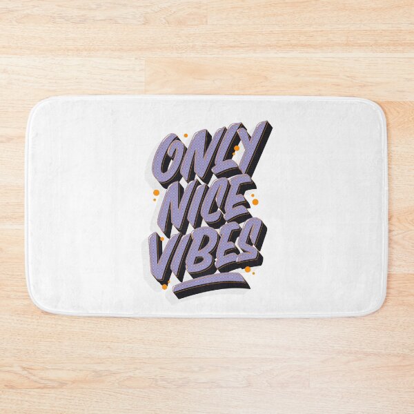 Item preview, Only Nice Vibes Purple  designed and sold by manuelrosin.