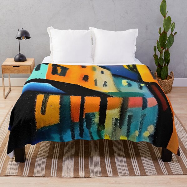 Item preview, Colourful Street at Night designed and sold by Arkneer.
