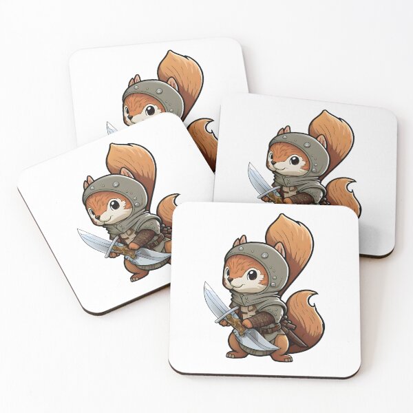 Item preview, Squirrel Rogue Assassin | DND Rogue | DND Assassin designed and sold by CosmicLoots.