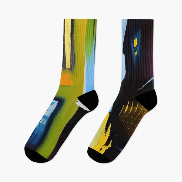 Item preview, Colourful Street at Night designed and sold by Arkneer.
