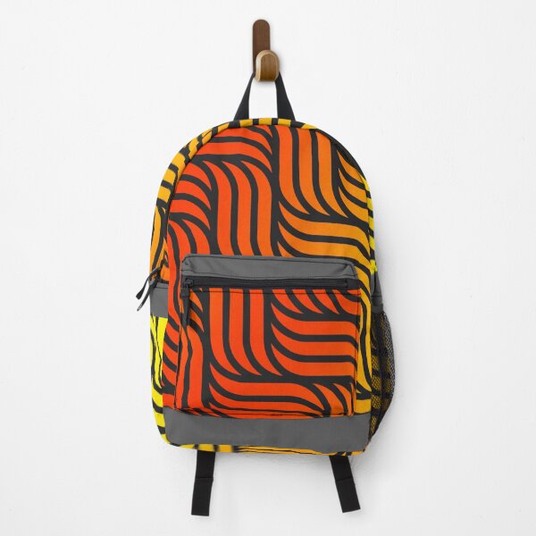 Item preview, Modern Bright Contemporary Basket Weave Pattern Design On A Ombre Sunrise Gradient(Yellow, Red, Orange) designed and sold by Kodexstore.