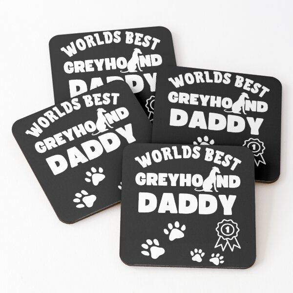 Item preview, Worlds Best Greyhound Father! Greyhound Dad design designed and sold by to-esu.