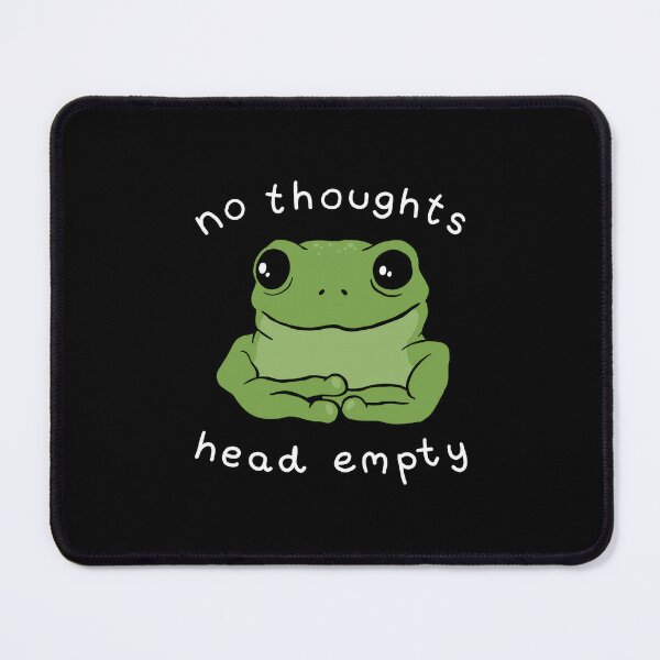 kawaii & happy green frog froggy' Mouse Pad