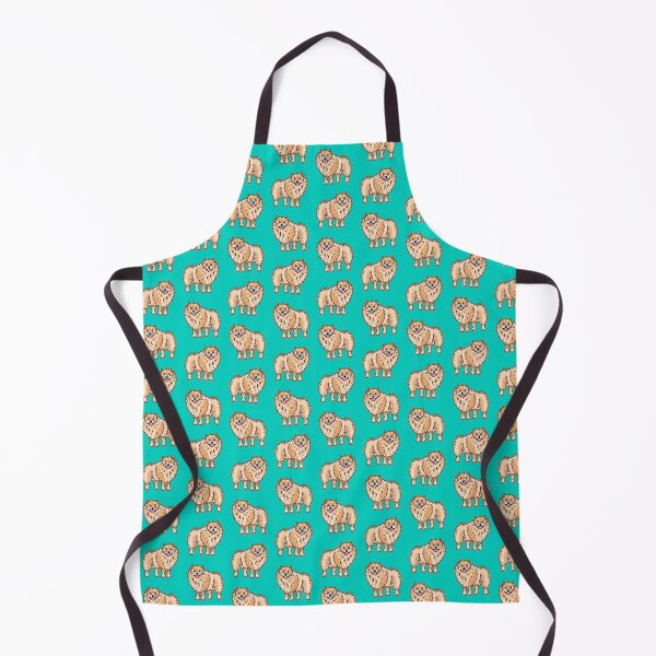 Item preview, Pomeranian in Teal designed and sold by Superdoodledo.