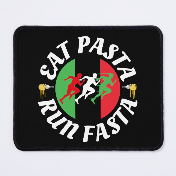 Item preview, Eat Pasta Run Fasta Carb Loading Funny Italian designed and sold by SaintMari.