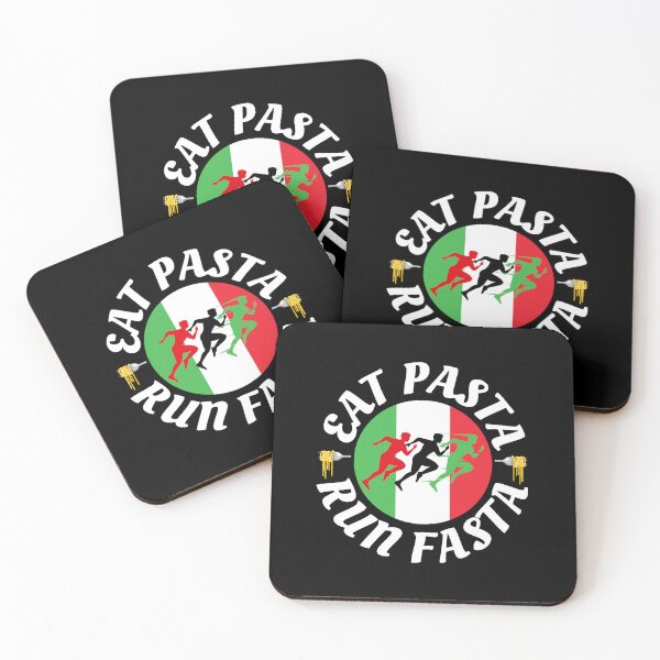 Item preview, Eat Pasta Run Fasta Carb Loading Funny Italian designed and sold by SaintMari.