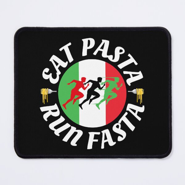 Item preview, Eat Pasta Run Fasta Carb Loading Funny Italian designed and sold by SaintMari.
