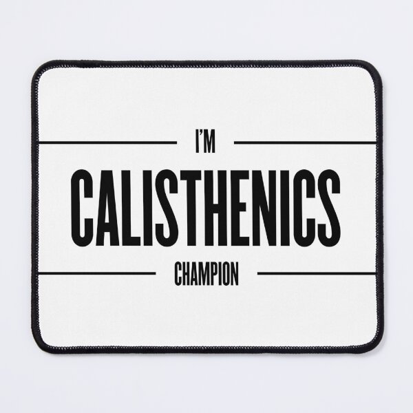 Item preview, Calisthenic Champion Minimalist designed and sold by hybridsthenos.