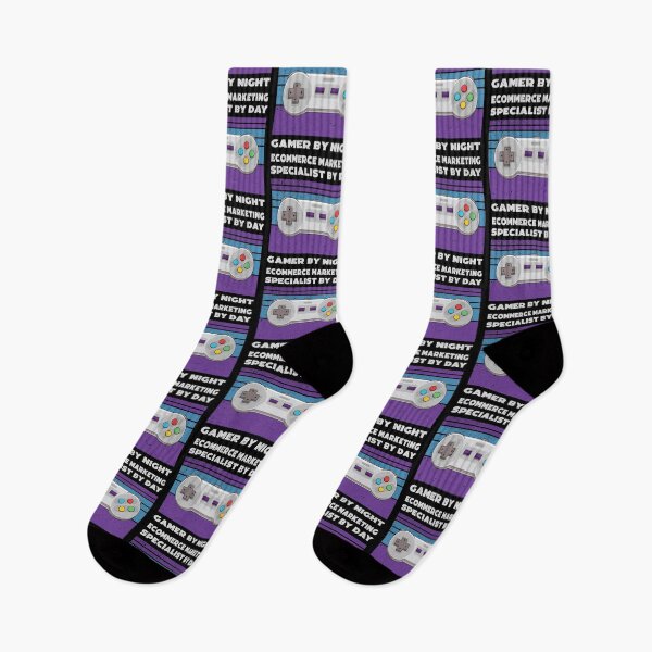 Item preview, Ecommerce marketing specialist by day gamer by night, funny games lovers, humor, joke, meme, gamer worker, ecommerce marketing specialist job, marketing department designed and sold by SGS-.