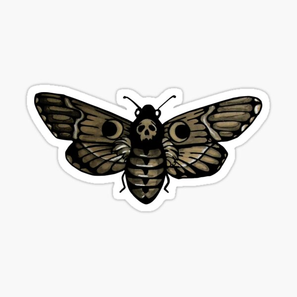 Item preview, Skull Moth designed and sold by NocturnalCraft.
