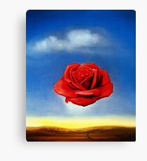 The Meditative Rose-Salvador Dali Canvas Print