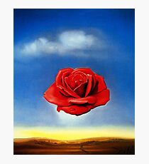 The Meditative Rose-Salvador Dali Photographic Print