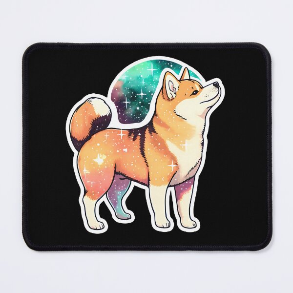 Item preview, Galaxy Shiba Inu | Starry Doggo designed and sold by CosmicLoots.