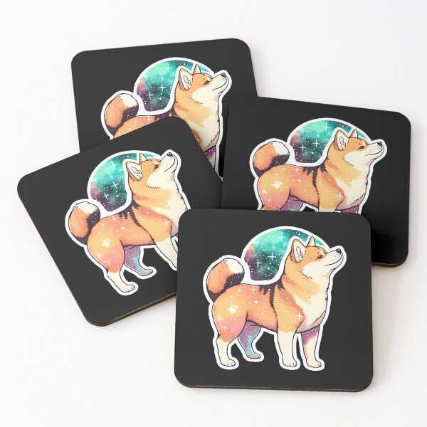 Item preview, Galaxy Shiba Inu | Starry Doggo designed and sold by CosmicLoots.