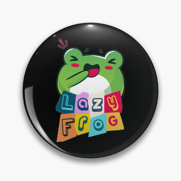 Item preview, Lazy Frog designed and sold by Joy Poddar.