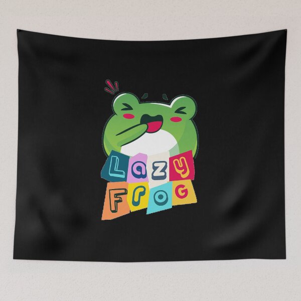 Item preview, Lazy Frog designed and sold by Joy Poddar.