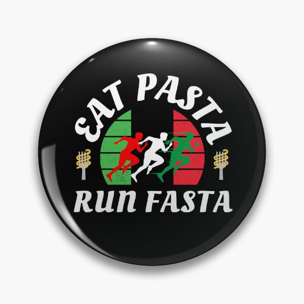 Item preview, Eat Pasta Run Fasta Carb Loading Funny Italian designed and sold by SaintMari.