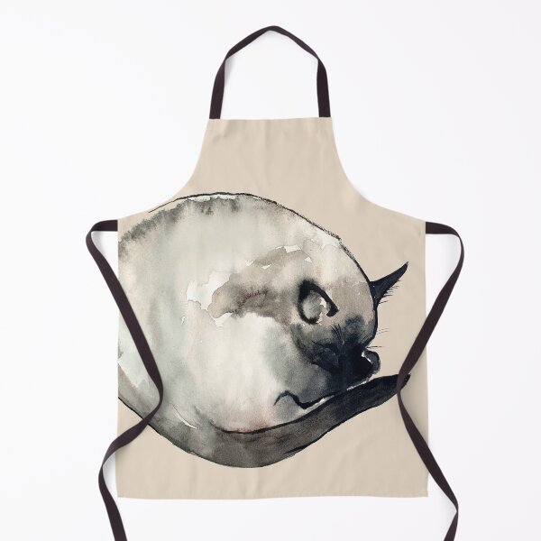 Item preview, Watercolor Siamese Cat Design designed and sold by ArtProvocation.