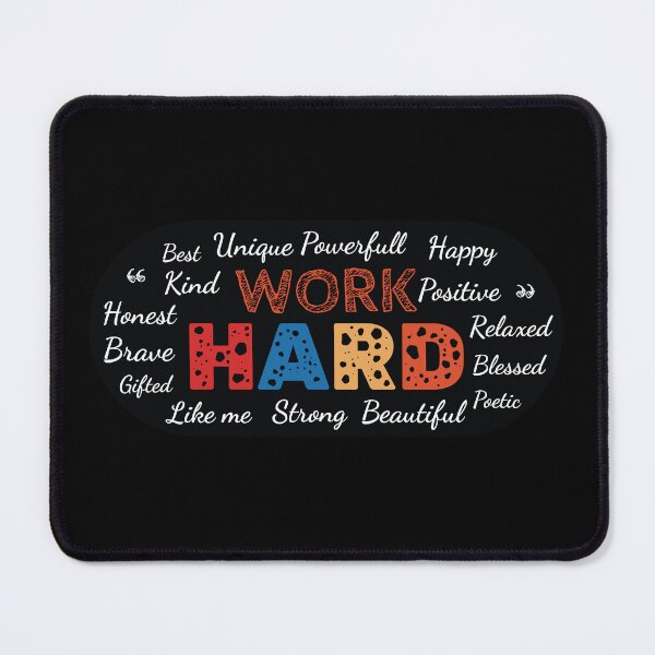 Item preview, Hard work T-shirt designed and sold by vectoleaf.