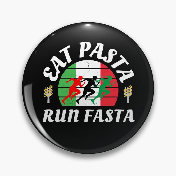 Item preview, Eat Pasta Run Fasta Carb Loading Funny Italian designed and sold by SaintMari.