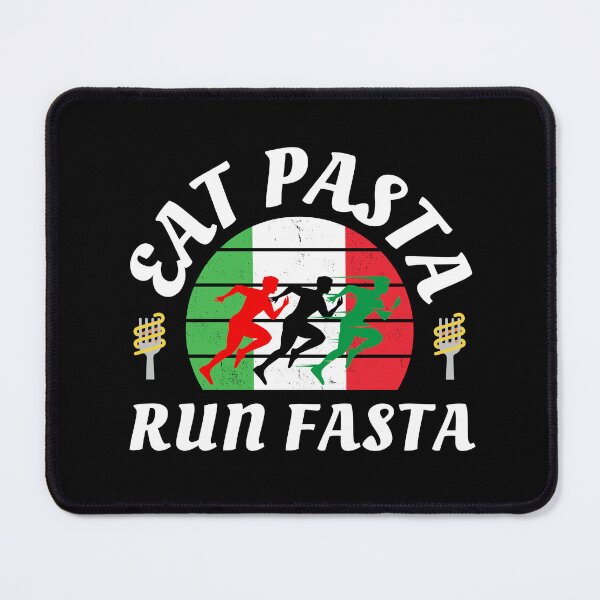 Item preview, Eat Pasta Run Fasta Carb Loading Funny Italian designed and sold by SaintMari.