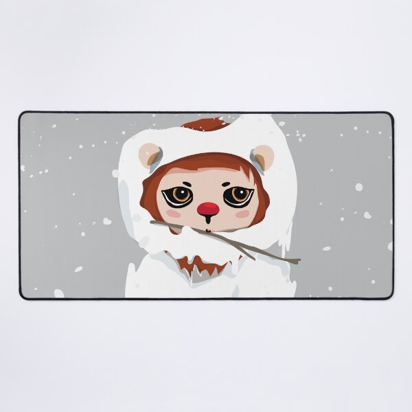 Item preview, Lion or Cat _Family Felidae_Snow Storm designed and sold by RabitoDesign.