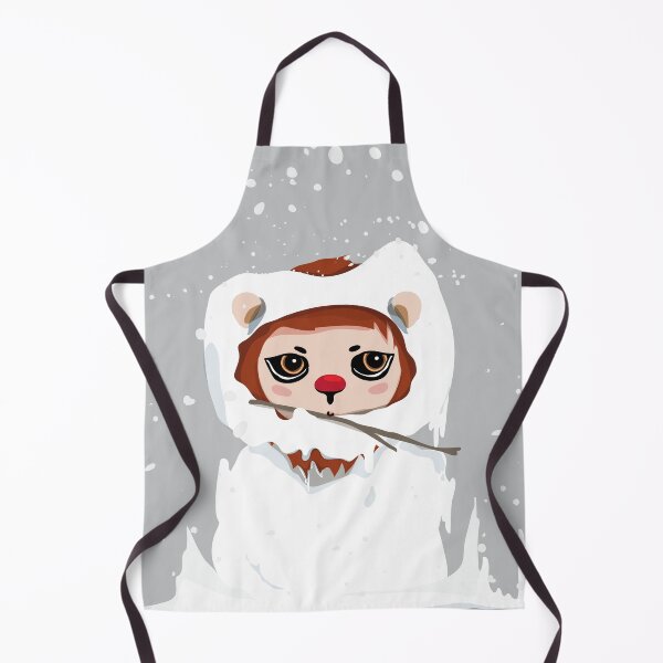 Item preview, Lion or Cat _Family Felidae_Snow Storm designed and sold by RabitoDesign.