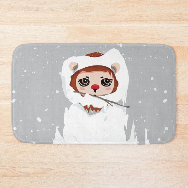 Item preview, Lion or Cat _Family Felidae_Snow Storm designed and sold by RabitoDesign.