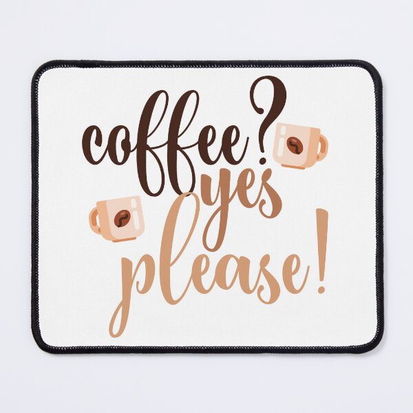 Item preview, coffee yes please | aesthetic coffee lover design designed and sold by Tallat Noureen.