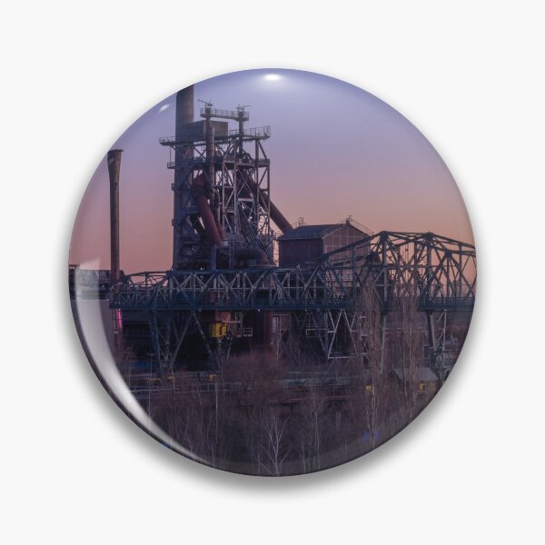 Item preview, Industrial backdrop in the evening light designed and sold by kohlenjunge.