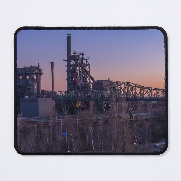 Item preview, Industrial backdrop in the evening light designed and sold by kohlenjunge.