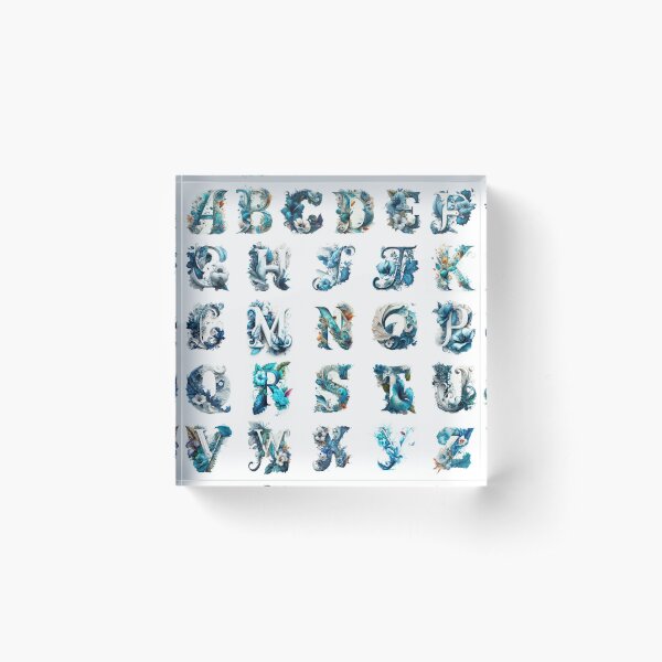 Alphabet Lore Song Acrylic Blocks for Sale