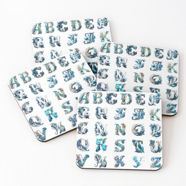 Item preview, Alphabet Lore Series designed and sold by VISIONARTIST.