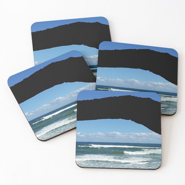 Item preview, Nature Vibes Coastal Décor 1 of 4 - Tree Branch Silhouette - Ocean - Sky designed and sold by Beachy.