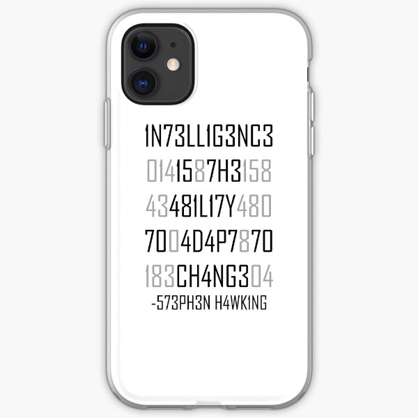 Adapt or Die Encoded iPhone Soft Case