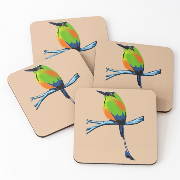 Item preview, Exotic tropical bird torogoz designed and sold by paisajetropical.