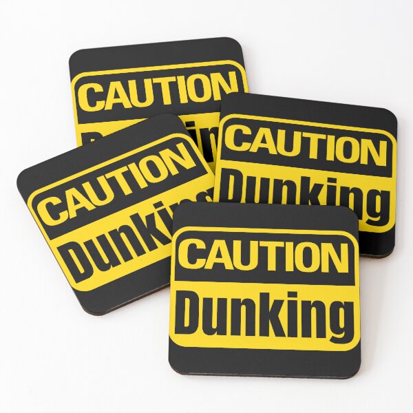 Item preview, Caution Dunking  designed and sold by thathoopworld.