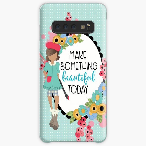 Make Something Beautiful, Dark skin Tone Samsung Galaxy Snap Case