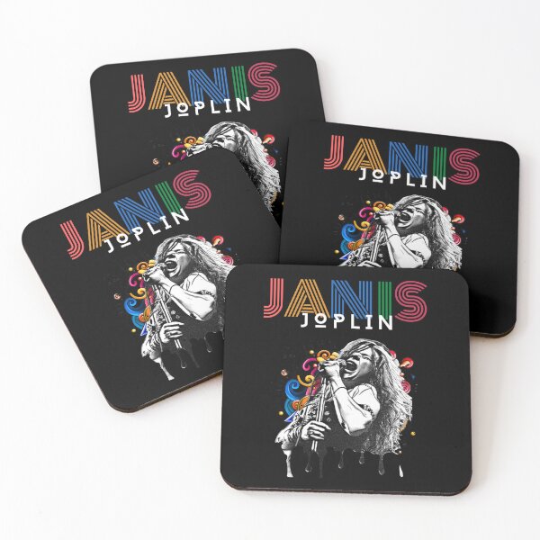Item preview, Janis Joplin colorful graphic design designed and sold by RagWeasel.