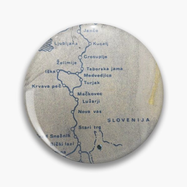 Item preview, map of hiking trail designed and sold by barbich.