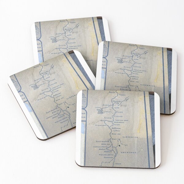 Item preview, map of hiking trail designed and sold by barbich.
