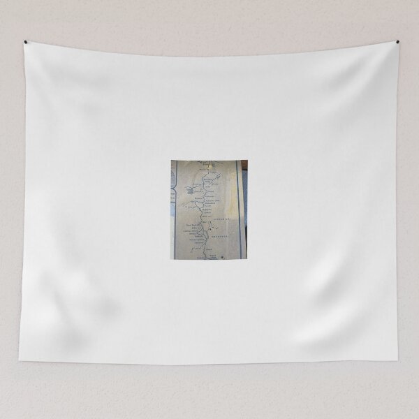 Item preview, map of hiking trail designed and sold by barbich.