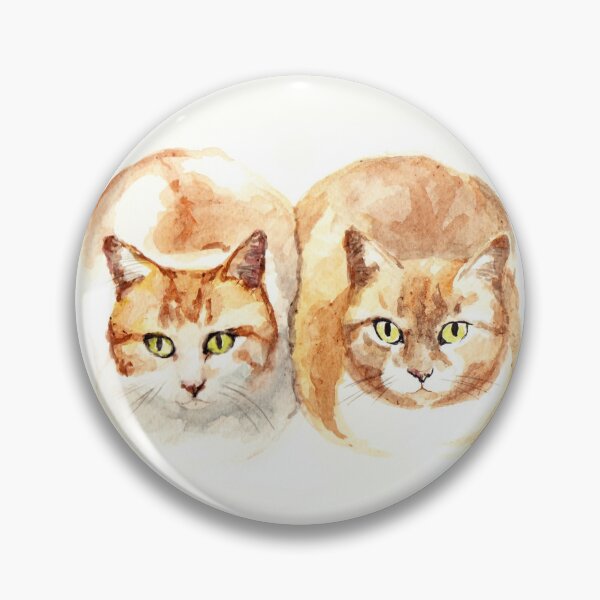 Item preview, Watercolor Red Cats design designed and sold by ArtProvocation.