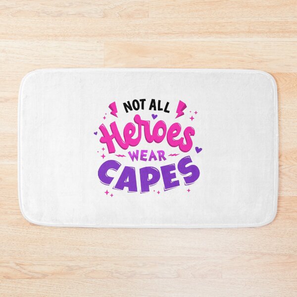 Item preview, Not All Heroes Wear Capes designed and sold by Joy Poddar.