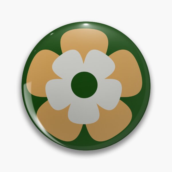 Item preview, Multicolor green orange grey flower pattern designed and sold by samshopindia.